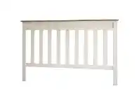 LivingStyles Cornwall Reclaimed Timber Bed Headboard, Queen offer