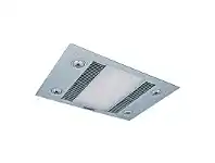 LivingStyles Martec Linear 3-in-1 Bathroom Heater with High Extraction Exhaust Fan and LED Illumination - Silver (MBHL1000S) offer