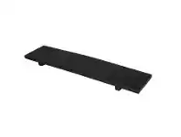 Bella Recycled Timber Bath Caddy, Black