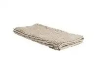 LivingStyles Algodon 1600gsm Microfibre Toggle Bath Mat, 80x50cm, Stone offer