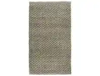 LivingStyles Aquanova Maks Handcrafted Cotton Bath Mat, 100x60cm, Sage offer