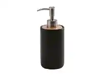 Aquanova Oscar Ceramic Soap Dispenser, Black