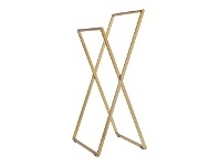 LivingStyles Aquanova Icon Metal Towel Rack, Gold offer