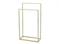 LivingStyles Aquanova Yuri Metal Towel Rack, Gold offer