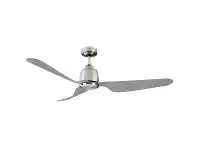 LivingStyles Manly DC Ceiling Fan, 130cm/52", Brushed Chrome offer