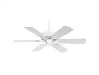 LivingStyles Hamilton Timber Ceiling Fan, 90cm/36", White offer