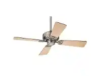 LivingStyles Hunter Bayport Brushed Nickel Ceiling Fan with Maple / Cherry Switch Blades offer