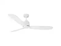LivingStyles Rio Timber DC Ceiling Fan, 130cm/52", White offer