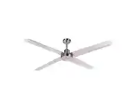 LivingStyles Martec Trisera Interchangeable 130cm Stainless Steel Blade Ceiling Fan (FST1334S) in Brushed Nickel Finish offer