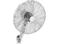LivingStyles Atlas 16" Remote Control Wall Fan, Chrome offer