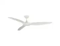 LivingStyles Threesixty Flume Commercial Grade Ceiling Fan, 152cm/60", White offer