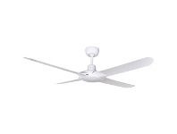 LivingStyles Ventair Spyda Commercial Grade Indoor / Outdoor 4 Blade Ceiling Fan, 140cm/56", Satin White offer