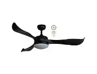 LivingStyles Martec Scorpion DC Ceiling Fan with CCT LED Light & Remote, 130cm/52", Matt Black offer