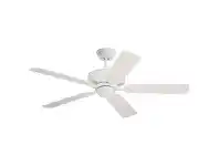 Emerson Verandah Indoor / Outdoor Ceiling Fan, 132cm/52", White