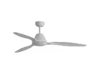 Martec Triumph Indoor / Outdoor Ceiling Fan, 132cm/52", White Satin