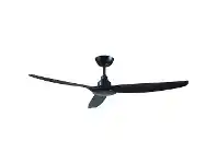 Ventair Skyfan Indoor / Outdoor DC Ceiling Fan with LCD Remote Control, 150cm/60", Black
