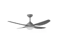 Ventair Harmony II Indoor / Outdoor Ceiling Fan with LED Light, 122cm/48", Titanium