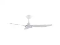 LivingStyles Ventair Skyfan Indoor / Outdoor DC Ceiling Fan with LED Light & LCD Remote Control, 130cm/52", White offer