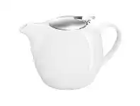 LivingStyles Avanti Camelia 750ml Ceramic Teapot - White offer