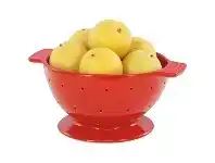 LivingStyles Chasseur La Cuisson Colander / Fruit Bowl - Red offer