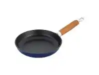 LivingStyles Chasseur Cast Iron Frypan, 28cm, French Blue offer