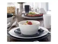 LivingStyles Noritake Colorscapes WOW Dune 4 Piece Fine Porcelain Cereal Bowl Set offer