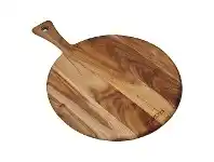 LivingStyles Peer Sorensen Acacia Round Paddle Serving Board, Large offer