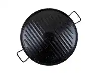 LivingStyles Garcima Enamelled Steel Griddle, 46cm offer