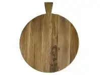 Holman Recycled Elm Timber Breadboard, Round