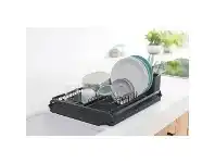 LivingStyles Brabantia Dish Drying Rack, Dark Grey offer