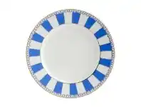 LivingStyles Noritake Carnivale Fine China Cake Plate, Small, Set of 2, Dark Blue offer
