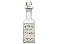 LivingStyles Saint Pierre Vintage Glass Apothecary Bottle, Jr. Giraud Fils offer