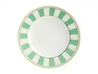Noritake Carnivale Fine China Cake Plate, Small, Set of 2, Apple Green