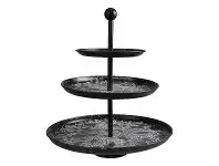 LivingStyles Zaza Iron 3 Tier Round Cake Stand offer