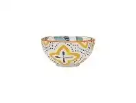 LivingStyles Ecology Punch Stoneware Dip Bowl, Orange offer