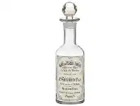 LivingStyles Saint Pierre Vintage Glass Apothecary Bottle, Jr. Giraud Fils offer