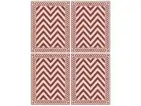 LivingStyles Telki Milano Sania Italian Made Placemat, Set of 4 offer