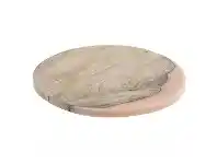 LivingStyles Nomad Mango Wood Round Serving Board offer