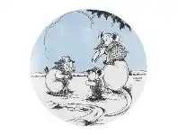 Ecology Blinky Bill New Bone China Side Plate, Blue