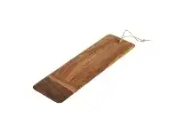 LivingStyles Roslin Acacia Timber Serving Board, 50x15cm offer