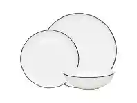 LivingStyles Ecology Bistro 12 Piece Fine Bone China Dinner Set offer