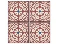 LivingStyles Telki Milano Carlie Italian Made Square Coaster, Set of 4 offer
