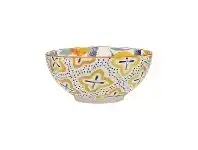LivingStyles Ecology Punch Stoneware Noodle Bowl, Orange offer