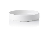LivingStyles Noritake Stax Commercial Grade White Porcelain Deep Plate, Set of 4 offer