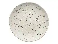 LivingStyles Ecology Speckle Stoneware Dinner Plate, Polka offer
