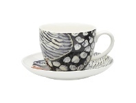 LivingStyles Ecology Paradiso New Bone China Cup & Saucer Set, Firetale offer