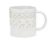 LivingStyles Ecology Shortbread Stoneware Mug, Candy Cane offer