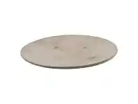 Kona Concrete Round Candle Plate, Large