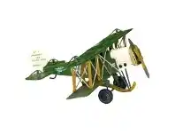 Boutica Handmade Tin Aircraft Model - Small Queensland Avro Biplane