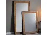 LivingStyles Lioni Floor Mirror, 156cm, Oak offer